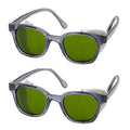 Bouton 249-5907-207 5900 Traditional Eyewear with Smoke Propionate Full Frame and IR Shade 3.0 Anti-Scratch Lens - color: 2 Pack Ir Shade 3.0
