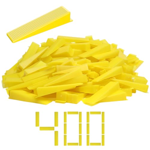 DGSL 400PCS Tile Leveling System Tile Wedges for 1/8", 1/16", 1/32" Spacers
