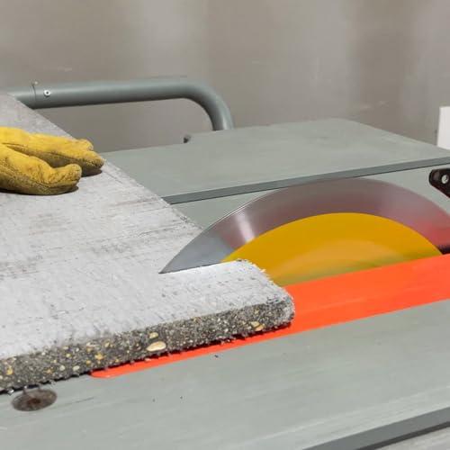 10-Inch 6T PCD Tip Hardie Fiber Cement Saw Blade with 5/8-Inch DMK Arbor, Polycrystalline Diamond Tipped Teeth Saw Blade for Laminate Flooring - size: 10" 6T