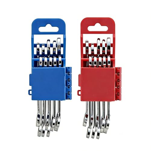 20-Piece Small Wrench Set, SAE & Metric, 5/32"-7/16" & 4mm-11mm - size: SAE/Metric