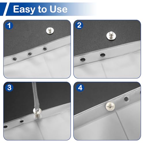 10 Sets Furniture Joint Connector Bolt & Cap Nuts Kits (27mm Sleeve) - size: M5 x 27mm
