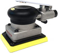 AirVANTAGE Industrial-Grade Orbital Pneumatic 3" x 4" Jitterbug Air Sheet Sander Non-Vacuum, 1/4 in. NPT Air Inlet (NV: Hook & Loop) - style: NV: Hook & Loop