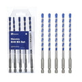 5 Pack 1/5" (5.5mm) Concrete Drill Bit Set,Masonry Concrete Drill Bit Set - style: 1/5"（5 Pcs）