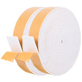 Self-Adhesive Weatherstrip 1in x 1/8in x 33Ft High Density Foam Insulation Strips with Strong Adhesive for Door and Window Sound Isolation - size: 1in x 1/8in x 33Ft