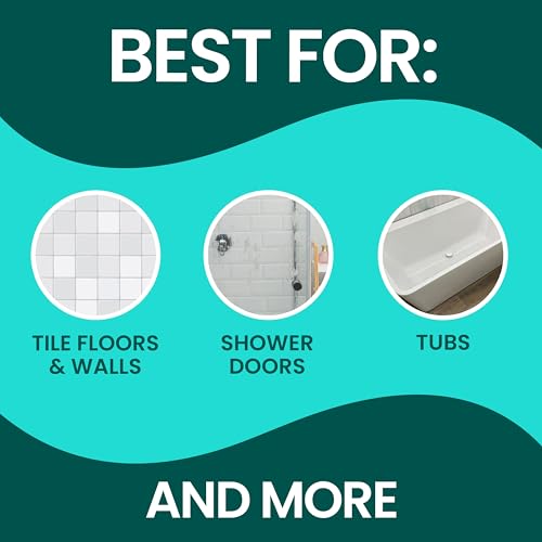 Scotch-Brite Extendable Tub & Tile Scrubber Kit, 1 Handle & 3 Scrubbers