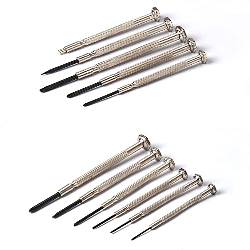 11PCS Mini Precision Screwdriver Set, XAQISHIRE Small Screwdriver Set for Repair Computer, Electronics, Toys, Watch - style: 11pcs