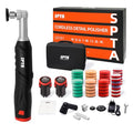 SPTA Cordless Mini Car Polisher, 12V Micro Cordless Scratches Killer Car Polisher RO/DA Mini Car Polisher for polishing, Sanding and Cleaning
