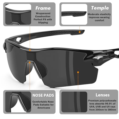12 Pack Safety Glasses for Men, ANSI Z87.1 & UV Protective Eyewear | Scratch Resistant, High Impact Resistant, UV400 Protection, Fashionable Design, For Men Women Construction Woodworking - color: Gray