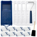 2 Inch Small Paint Roller Kit, 3/8” Nap, 15 Pack