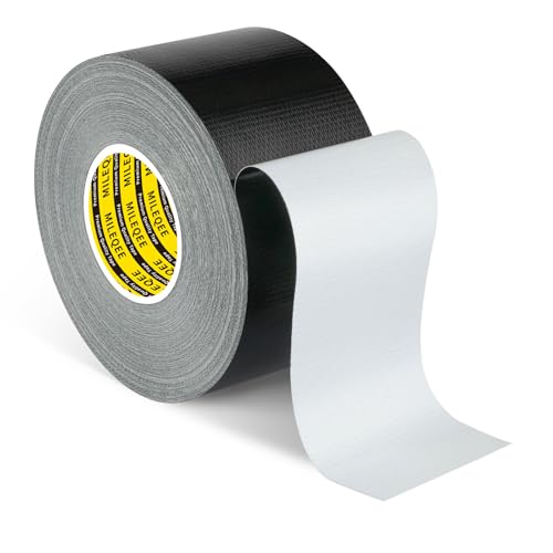 Cloth Duct Window Seal Strip Tape,Black,1.89inch x 66FT - color: Black, size: 1.89inch x 66FT