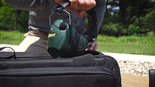 Caldwell E-Max Hearing Protection Earmuffs with Sound Amplification, Automatic Shut-Off, For Range and Target Shooting - style: Over the Ear