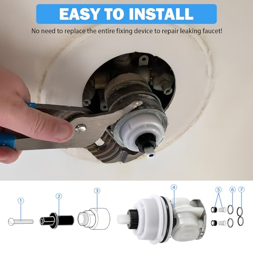 RP32104 Shower Cartridge Compatible with Delta Monitor 1700 Series Showers - style: RP32104