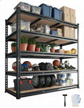 36x18x72 Heavy Duty Garage Storage Shelves,5-Tier Metal Shelving Units - size: 36x18x72