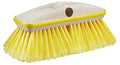 STAR BRITE Deluxe Soft Wash 8" Brush Head with Bumper, Dual Connections - color: Yellow, size: Deluxe 8" Brush