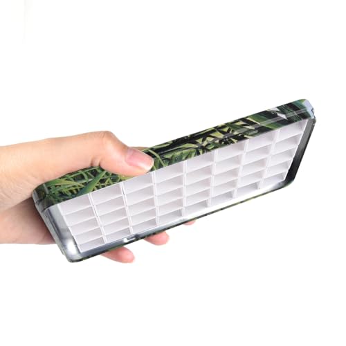 qianshan 40Pcs Empty Half Pans Watercolor Tin Palette with Magnetic Stripe - color: Jungle