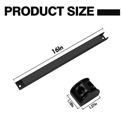 5 Pack Magnetic Tool Holder, Magnetic Strips Tool Magnet Bar PVC Coated for Garage Tool Organizer 16 In - style: 16IN-5 PACK