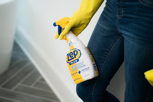 Zep Plus Grout Foaming Cleaner - 32 Fl OZ - R54212-2-in-1 benefits clean while protecting grout from water,dirt and grime,(Pack of 2) - size: 32 Fl Oz (Pack of 2)