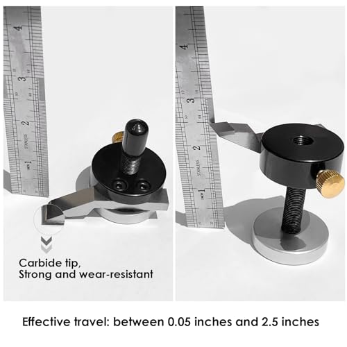 Knife Maker's Disc Scribe, 2X72 Knife Maker's Center Scribe, Height Gage