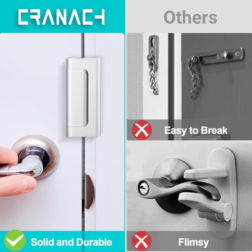 Door Reinforcement Lock Home Security Door Locks for Kids Safety Front Door
