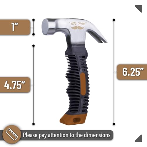 Mr. Pen- Claw Hammer, 8oz, Brown, Magnetic - color: Brown