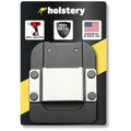 Holstery DriverMaster | Clip-On Tool Belt Drill Holder - Simple Hook Holster for Cordless Drill, Impact, Nailer, Tape Measure, or Any Tools with Hanger Clips - style: DriverMaster PRO