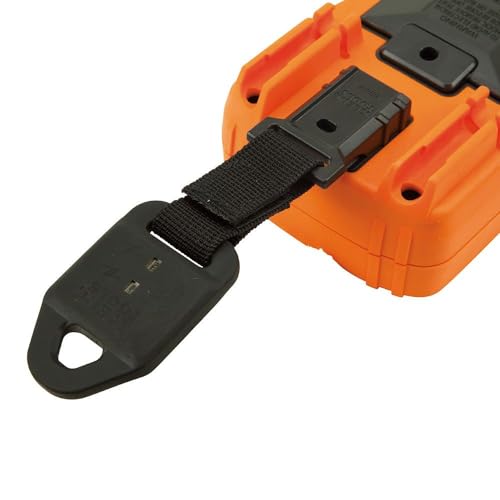 Klein Tools 69417 Rare-Earth Magnetic Hanger, with Strap - size: Magnetic Hanger with Strap (Pack of 1)