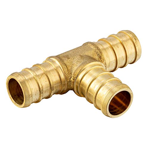 (Pack of 30) EFIELD 3/4" Pex Brass Crimp Barb Fittings Combo - size: 3/4" (Pack of 30)