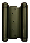Self Closing Double Action Spring Door Hinge Saloon Matte Black 5 Inch - color: Matte Black, size: 5 Inch