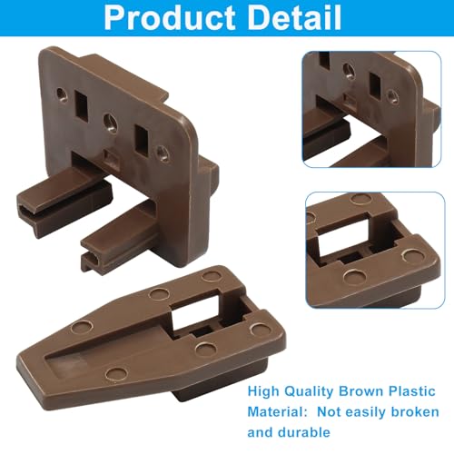 Drawer Track Guide Kits, 6 Set