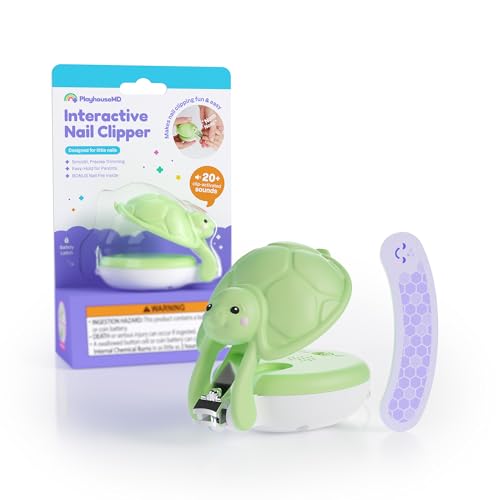 Playhouse MD Interactive Baby & Kids Nail Clipper with Sounds & File