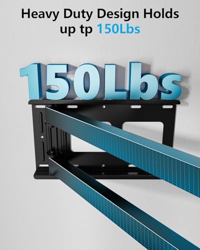 FORGING MOUNT Long Arm TV Wall Mount for 42-90 Inch TVs up to 150 lbs - size: Fits 42"-90" TVs