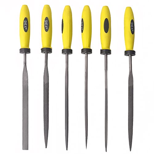 Needle File Set (6 PIECE Set) 3x150mm - color: Carbon Steel, size: 3x150mm