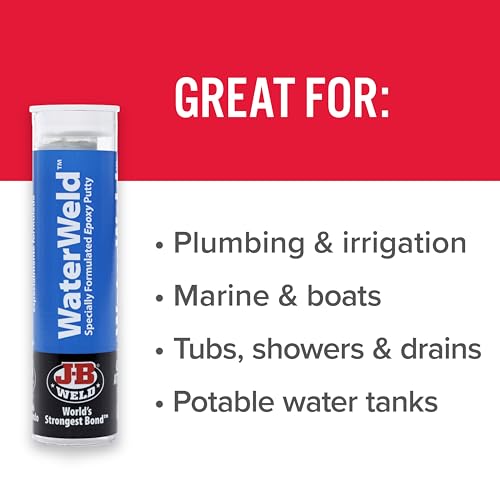J-B Weld 8277 WaterWeld Epoxy Putty Stick - 2 oz. - size: 2 oz - 1 Pack