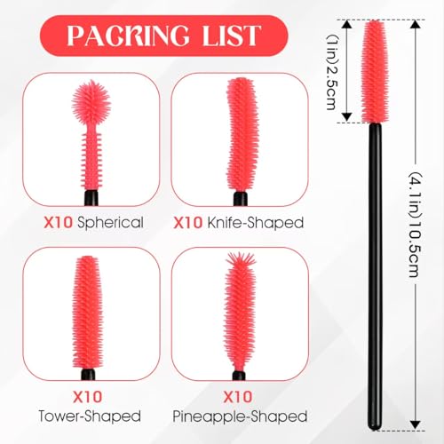 40PCS Sewing Machine Cleaning Brushes Silicone Bristle Maintenance Tools