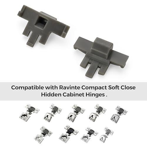 86 Degree Cabinet Door Angle Restriction for Soft Close Hinges,20 Pack