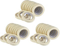 Lichamp Masking Tape 30 Pack General Purpose Beige White Color, 0.75 inch x 55 Yards x 10 Rolls (550 Total Yards), for Painting, Home, Office, School Stationery, Arts, Crafts etc. (3004) - size: 0.71 inch (Pack of 3)