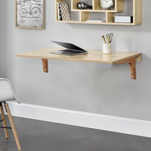 Antrader 2PCS Wooden Shelf Brackets with Screw,5.7"x4.8" L Shape,Dark Brown - color: Dark Brown, size: 5.71"×4.84"×0.79",2pcs