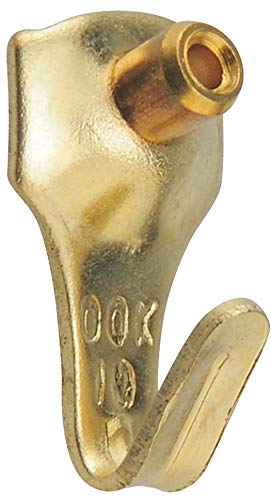 OOK Picture Hangers, 10lb Capacity, 35 Pack, Brass Finish - size: 35 Pieces,10 lb