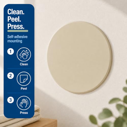 Prime-Line U 9268 5 In., Rigid Vinyl, Ivory, Self Adhesive Wall Protector (Single Pack) - color: Ivory