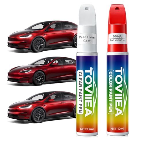 Red Multi-Coat(PPMR) Touch Up Paint for tesla ModelY/3/X/S - color: (PPMR)Red Multi-Coat for Model Y/3/X/S