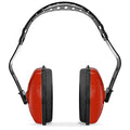 JORESTECH Safety Earmuffs Red Hearing and Ear Sound Suppression Adjustable Headband Lightweight Protection for Construction Sleeping Studying NRR 23dB EM-503 - color: Red