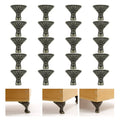 Zorfeter 20 Pcs Antique Brass Box Legs, Style3, Bronze - color: Bronze, size: Style3