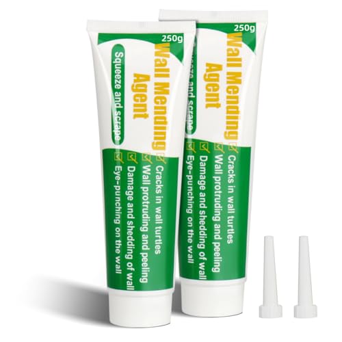 500g Wall Putty Hole Repair, Safe Wall Mending Agent with Nozzle - size: 2Pcs_500g