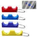 Electrician’s Magnetic Conduit Spacer 4 Set Professional EMT Pipe Spacing Tool Kit (3/4", 1", 1"to3/4", 1 1/4") Strong magnetic electrical spacers,indispensable tool in an electrician's toolbox
