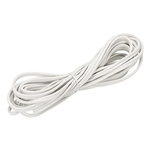 uxcell Screen Spline, 15M/49.21Ft Silicone Sealing Strip 4mm OD White - size: 4mm x 15M