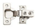 6 Pack - Silverline Hardware Face Frame Quiet Soft Close Cabinet Door Hinges, 1/2 Inch Overlay, with Built-in Metal Dampers, Strong Heavy Duty Steel for Kitchen Bathroom