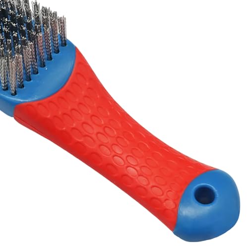 Zorfeter 2 PCS Heavy Duty Wire Brushes, for Cleaning/Metal Rust Removal