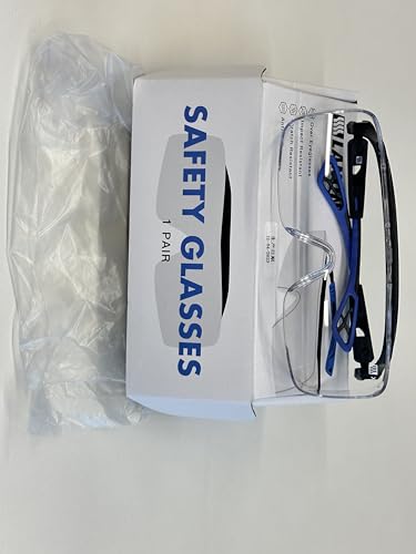 LANON Safety Glasses Over Eyeglasses, ANSI Z87.1 Certified Lenses