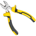 DOWELL 6 Inch Diagonal Cutting Pliers Diagonal Wire Cutters | Durable Nickel Chromium Steel Construction for Electricians and Homes - size: 6" Diagonal Cutting Pliers