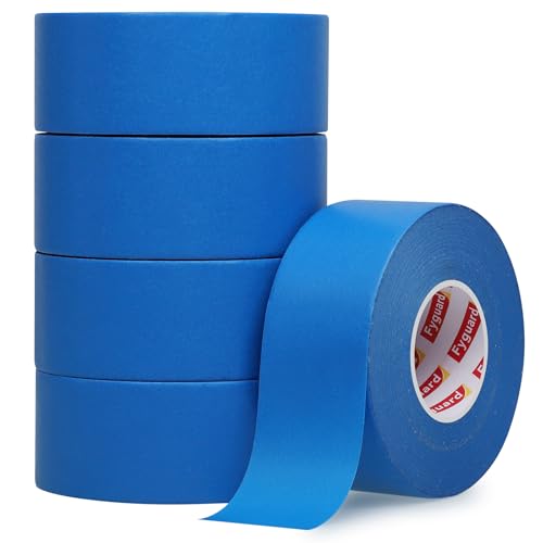 5 Rolls Painters Tape 1.5Inch Wide Blue Painters Tape for Wall Painting - size: 5rolls/1.5in（L)